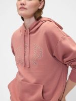 Relaxed Gap Logo Hoodie- Faded Cedar - Image 2