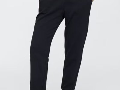 Women Gap Logo Joggers-Black
