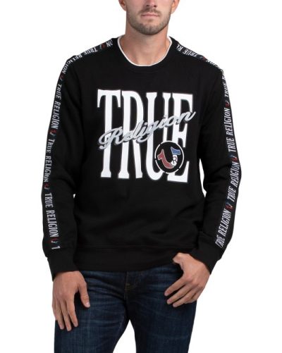 TRUE RELIGION Color Blocked Sweatshirt-Color Blocked Sweatshirt - Image 1