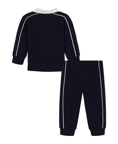 Tommy Hilfiger Baby Boys 2-Piece Polo Shirt and Pants Set-Navy - Image 3