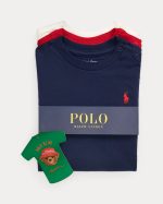 Cotton Jersey Crewneck Tee 3-Pack Baby Boys-Multi - Image 2