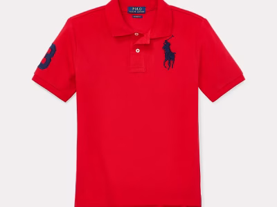 Big Pony Cotton Mesh Polo Shirt Toddler/Kid Boys-RL 2000 Red