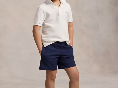 Stretch Chino Short BABY/TODDLER BOYS-Newport Navy