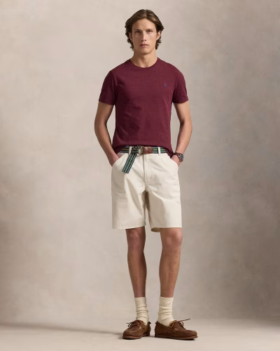 Jersey Crewneck T-Shirt - All Fits(Classic)-  Spring Wine Heather#440903 - Image 2
