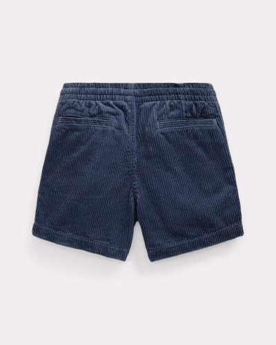 Polo Prepster Cotton Corduroy Short Toddler/Kids Boys-Classic Blue - Image 2