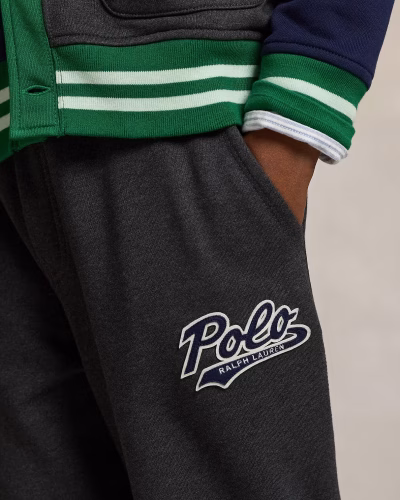 Logo Fleece Jogger Pant Toddler/Kids Boys -  Windsor Heather#100063101 - Image 3
