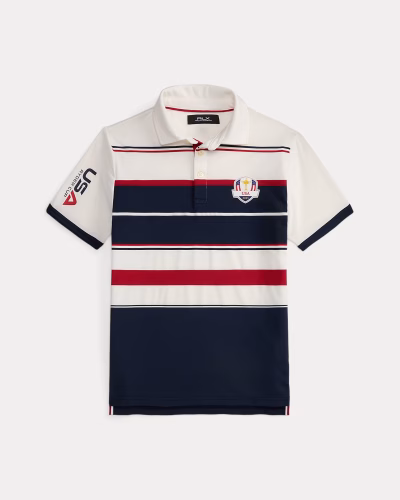 U.S. Ryder Cup Performance Polo Shirt Toddler/Kids Boys - Ceramic White/Multi #100058864 - Image 1