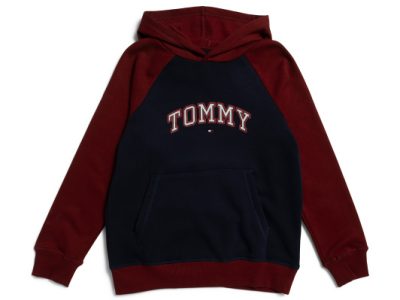 TOMMY HILFIGER Raglan Hoodie Big Boys - Navy Blazer #1001095419