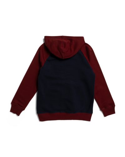 TOMMY HILFIGER Raglan Hoodie Big Boys - Navy Blazer #1001095419 - Image 2
