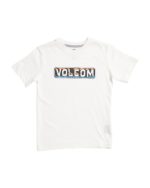 VOLCOM Little Boys Grass Pass Short Sleeve Tee-White#1001058011