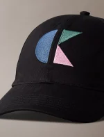 Monogram Logo Block Graphic Baseball Cap - Image 3