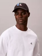 Monogram Logo Block Graphic Baseball Cap - Image 2