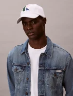 Monogram Logo Block Graphic Baseball Cap - Image 5