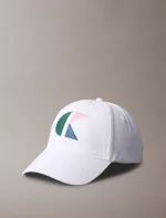 Monogram Logo Block Graphic Baseball Cap - Image 8