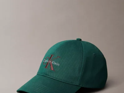 Embroidered Monologo Baseball Cap