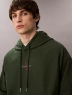 Monologo Premium Fleece Hoodie-Sycamore - Image 2