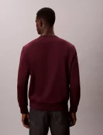 Fleece Layered Monogram Graphic Sweatshirt-Wine Tasting - Image 2