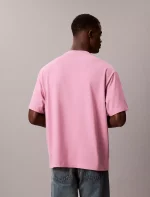 Monologo Relaxed T-Shirt-Orchid Haze - Image 3