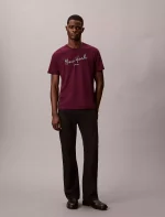 New York Logo Graphic Classic T-Shirt-Passion Plum - Image 2