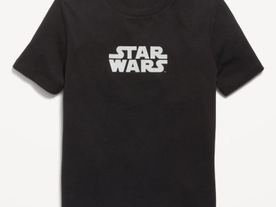 Star Wars™ Gender-Neutral Graphic T-Shirt for Kids-Black Jack