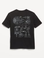 Star Wars™ Gender-Neutral Graphic T-Shirt for Kids-Black Jack - Image 2
