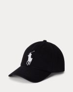 Big Pony Cotton Twill Ball Cap Toddler/Kids Unisex-Polo Black