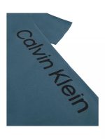 Boys Vertical Logo Graphic Classic T-Shirt-Officer Blue Mini Stripe - Image 2