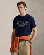 Classic Fit Western-Logo T-Shirt-Cruise Navy