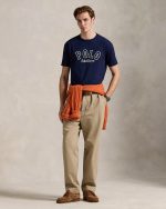 Classic Fit Western-Logo T-Shirt-Cruise Navy - Image 3