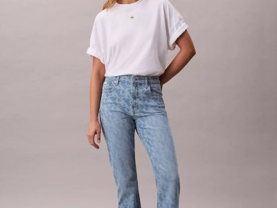 High Rise Straight Jeans-Broad Light(regular)