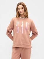 Relaxed Gap Logo Sweatshirt-Mocha Mousse