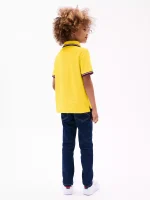 Kids' Tommy Wicking Polo-Pollen - Image 2