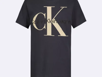 Kid Boys Monologo Classic Crewneck T-Shirt-Hemisphere Blue