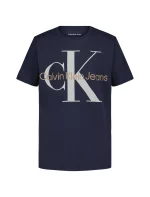 Boys Monologo T-Shirt-Dapple Grey Smoke
