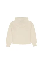 Girls Monologo Fleece Hoodie-Mica - Image 2