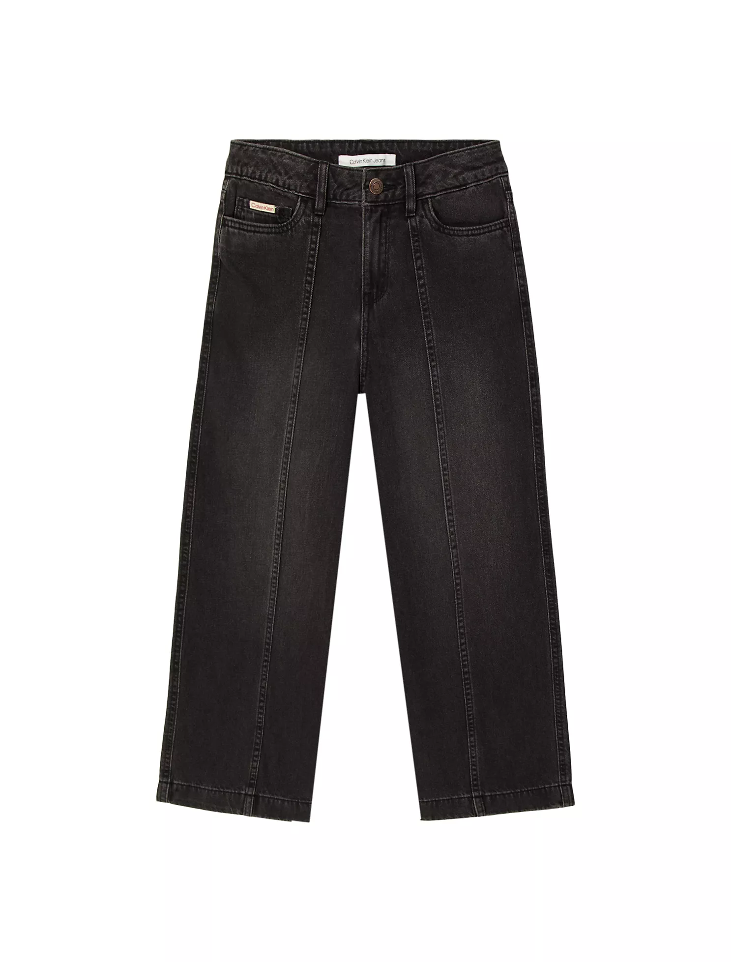 LX001421_002_main Girls Seamed Wide Leg Jeans-Nordic/Grey Haze - Image 1