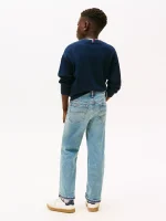 Kids' Light Wash Straight Denim Jean-Light Wash - Image 3