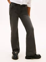 Kids' Pull-On Stretch Flare Jean-Grey Wash - Image 5