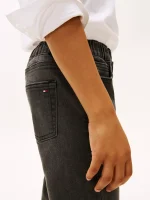 Kids' Pull-On Stretch Flare Jean-Grey Wash - Image 4