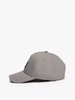 Logo Patch Baseball Cap-Mid Grey - Image 3