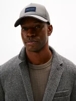 Logo Patch Baseball Cap-Mid Grey - Image 4