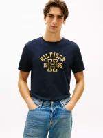 Hilfiger 1985 Logo T-Shirt-Navy