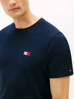 Flag Graphic Logo T-Shirt-Navy - Image 2