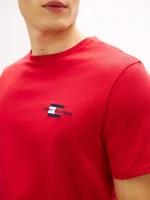 Flag Graphic Logo T-Shirt-Primary Red - Image 2