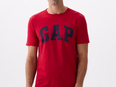Everyday Soft Gap Logo T-Shirt-Red Apple