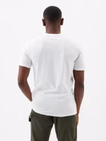Everyday Soft Gap Logo T-Shirt-White - Image 3