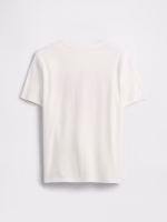 GapKids × Disney Mickey Mouse Logo T-Shirt-Disney Family Santa White - Image 2