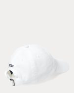 The Iconic Cotton Chino Ball Cap Boys/Girls- White - Image 3
