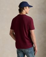 Classic Fit Logo Jersey T-Shirt-Classic Wine - Image 3