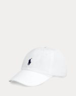 The Iconic Cotton Chino Ball Cap Boys/Girls- White